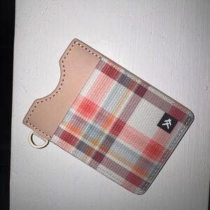 Plaid Card Holder Wallet